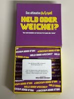Partyspiel Held oder Weichei? Kartenspiel ab 16 Jahren NEU
