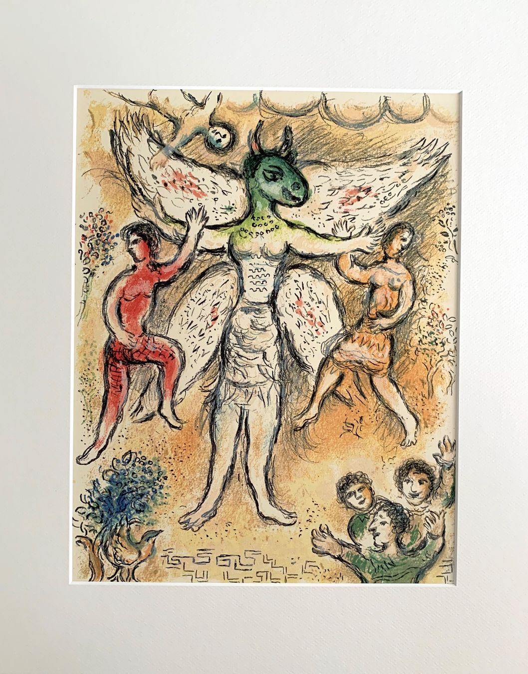 Grafica & Litografie: Marc Chagall   "Homer Die Odyssee"    3 Lithographien – Usato da Nennigkofen venduto da waltraub 3