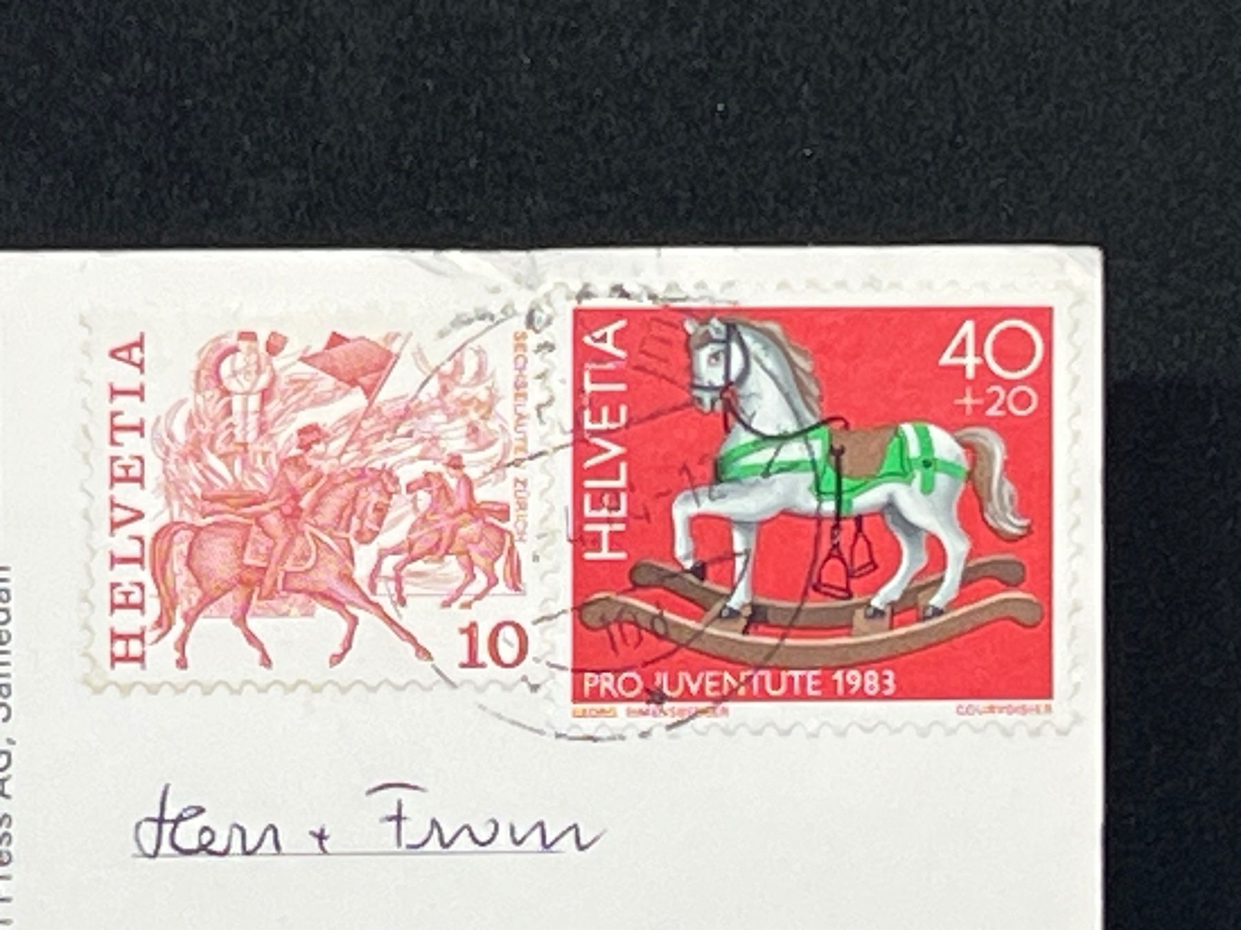Cartoline postali: Samedan 1720m ü.M. (Engadin) – Usato da Widnau venduto da Brusi9 1