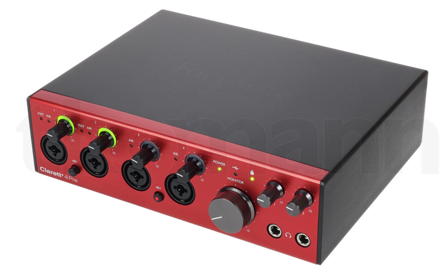 Focusrite Attrezzatura per studi di registrazione: Focusrite Clarett+ 4Pre – Nuovo e nell'imballaggio originale da Zuchwil venduto da Speaker0 3