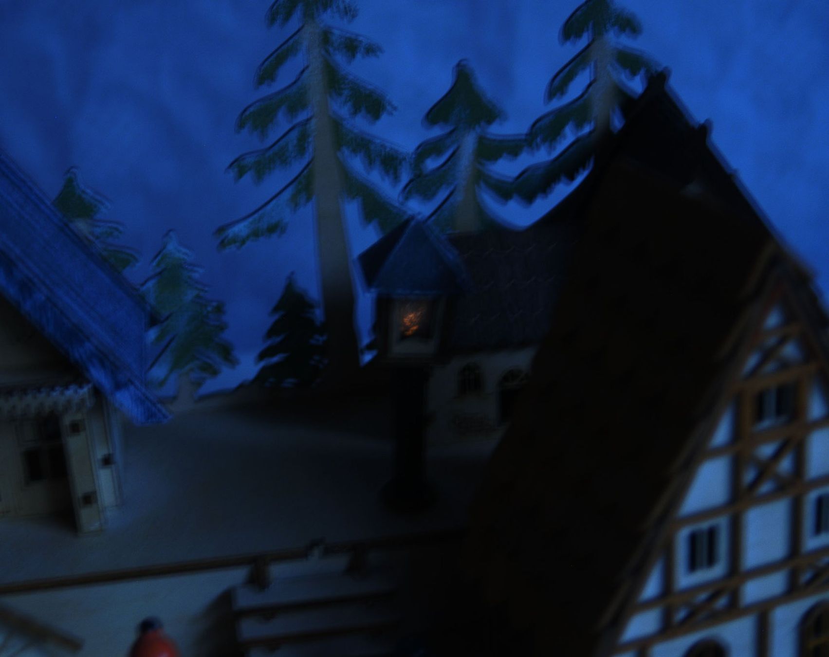 Tutte le decorazioni: Holz Miniatur Winterdorf mit Beleuchtung – Nuovo (secondo la descrizione) da Herisau venduto da Wisen 8