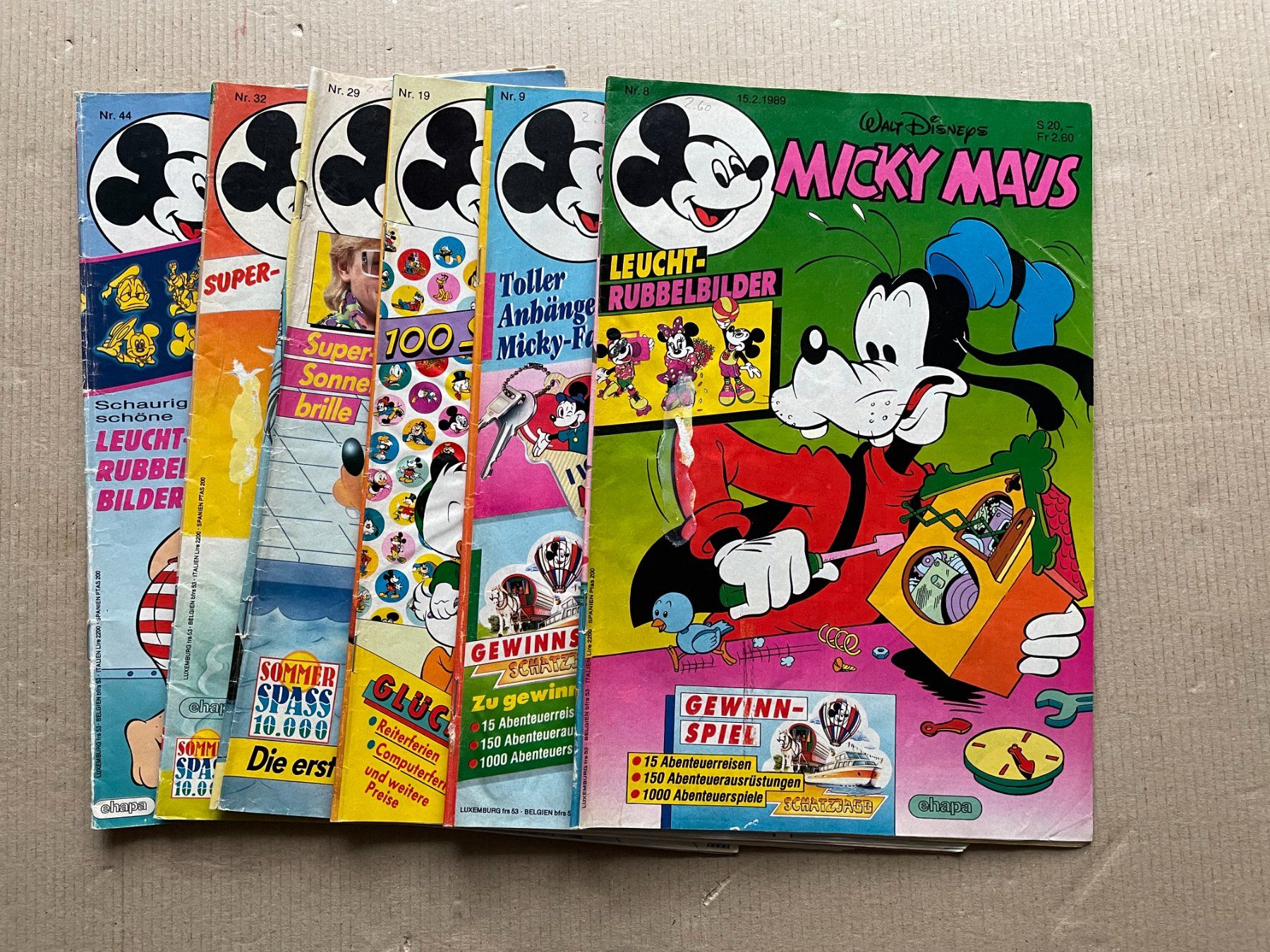 BD: Micky Maus 6 heft 1989 – D'occasion à Pratteln par 66werni