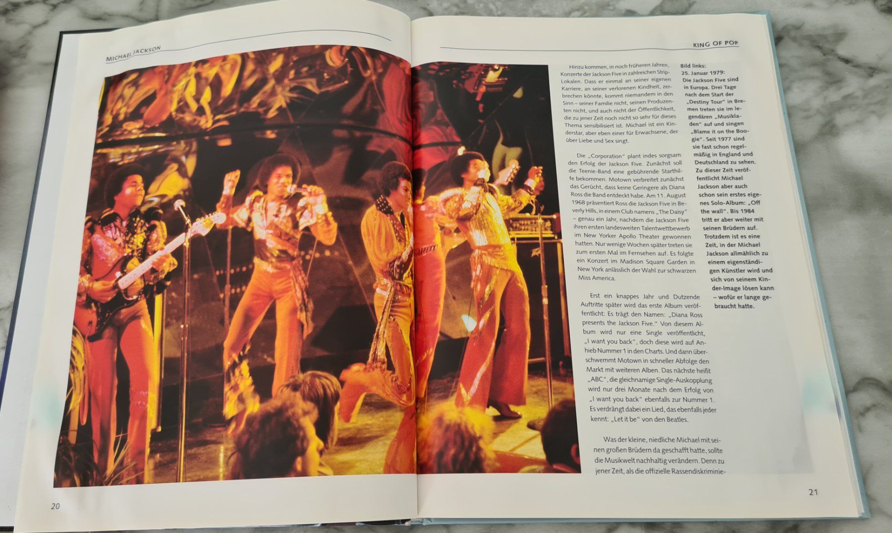 Libri: Buch Michael Jackson King of Pop 2009 – Usato da Winterthur venduto da bibummi 3