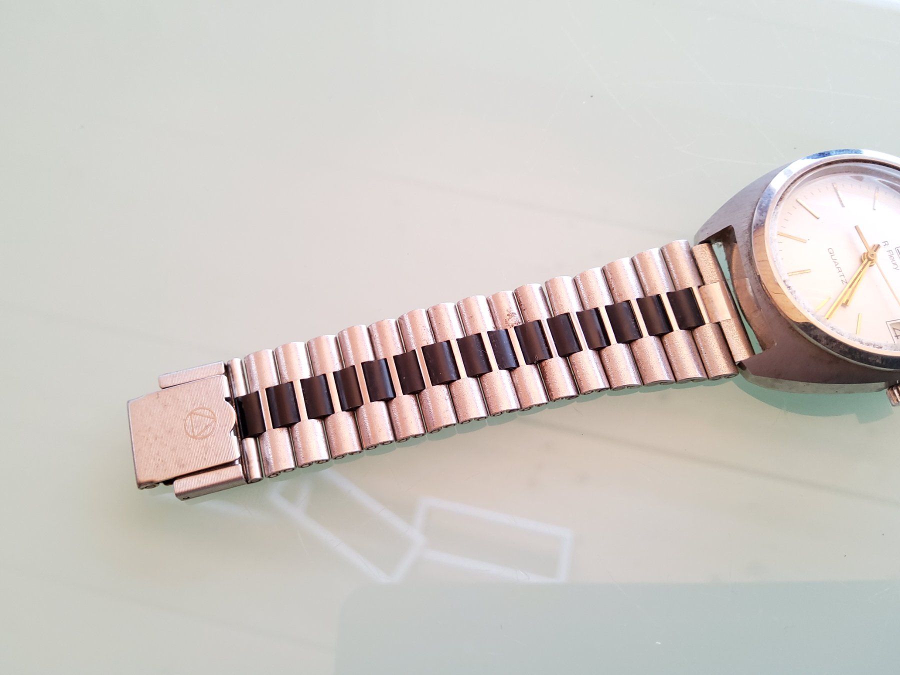 Uhren: Montre bracelet R. Fleury  – Defekt aus Malleray von Broc-Mo 7