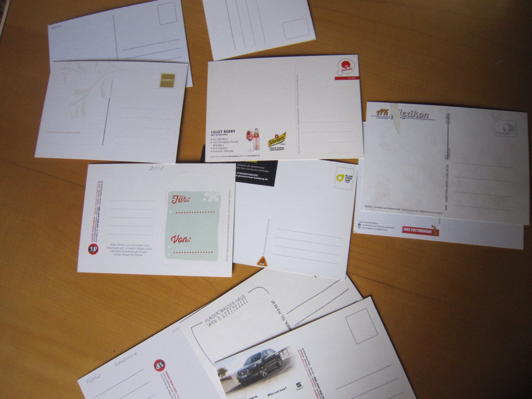 Cartes postales: No 10 Kleine Sammlung Werbe Postkarten – D'occasion à Gordola par Polentaefung 7