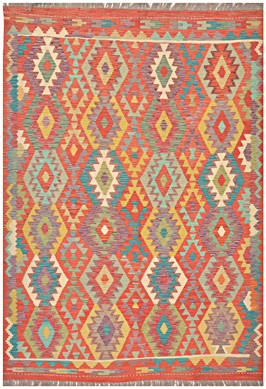Kelim Tappeti: Oriente Kelim Teppich 170x240 Cm – Nuovo e nell'imballaggio originale da Lahore venduto da Fairways79 3