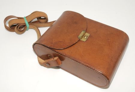 Carl Zeiss Jena Ledertasche braun  2329/42