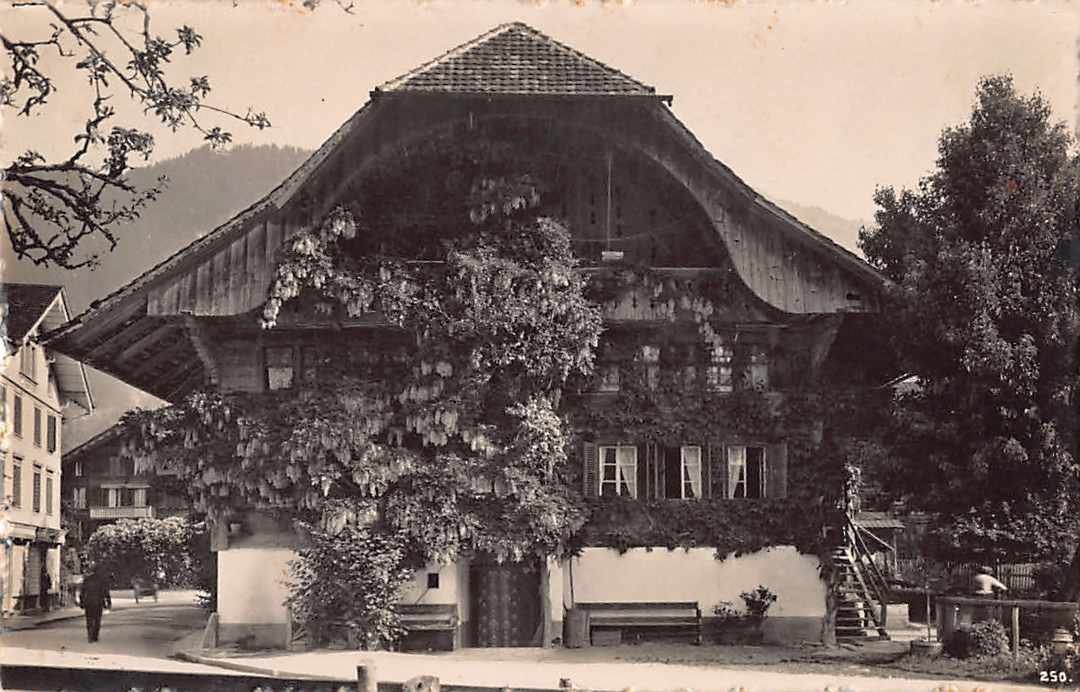 Cartoline postali: BERNERHAUS in INTERLAKEN 1931 – Usato da Lufingen venduto da philatelieshop