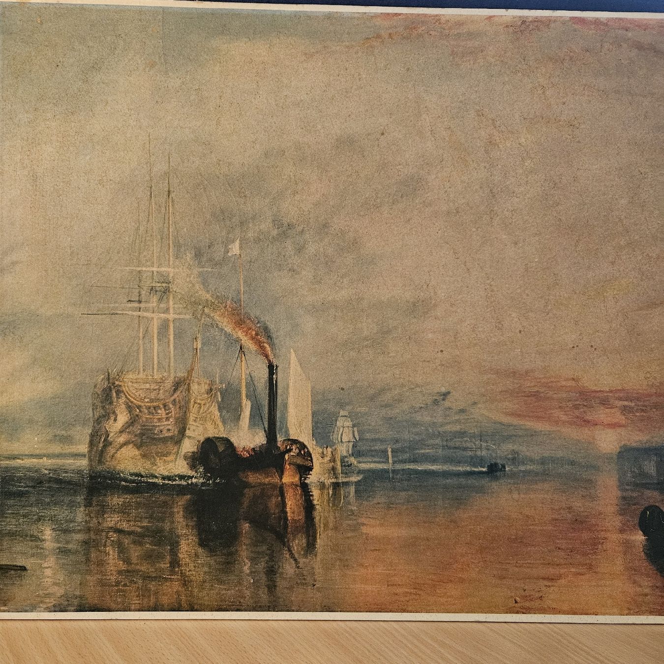 Foto & Immagini: Originaldruck, J.M.W. Turner, Das Schleppboot, antik – Usato da Kriens venduto da gra_fhn7 2