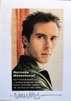 Barnaby Metschurat Autogramm signiert Karte mit Bild 10x15cm
