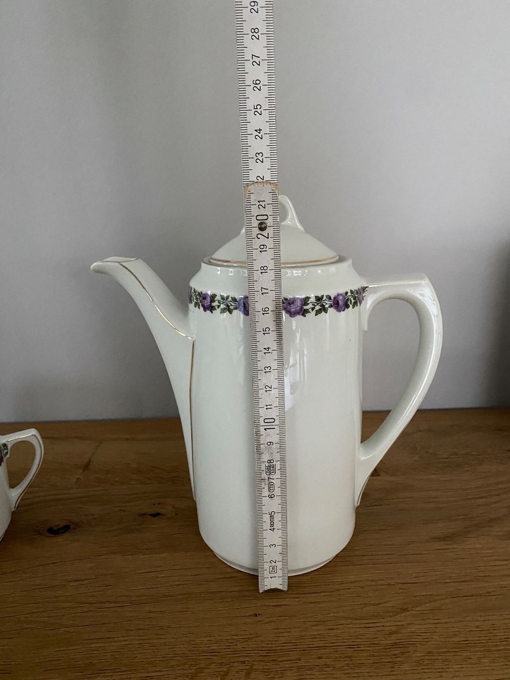 Teiere: Teekanne und Zuckerdose mit Goldrand – Usato da Hettlingen venduto da Sabian5 2