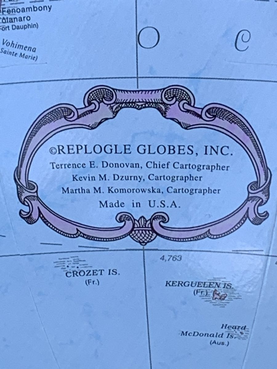 Sonstige Dekorationen & Accessoires: „REPLOGLE GLOBES, INC.“ USA – Gebraucht aus Wangen b. Olten von Finolino28 4