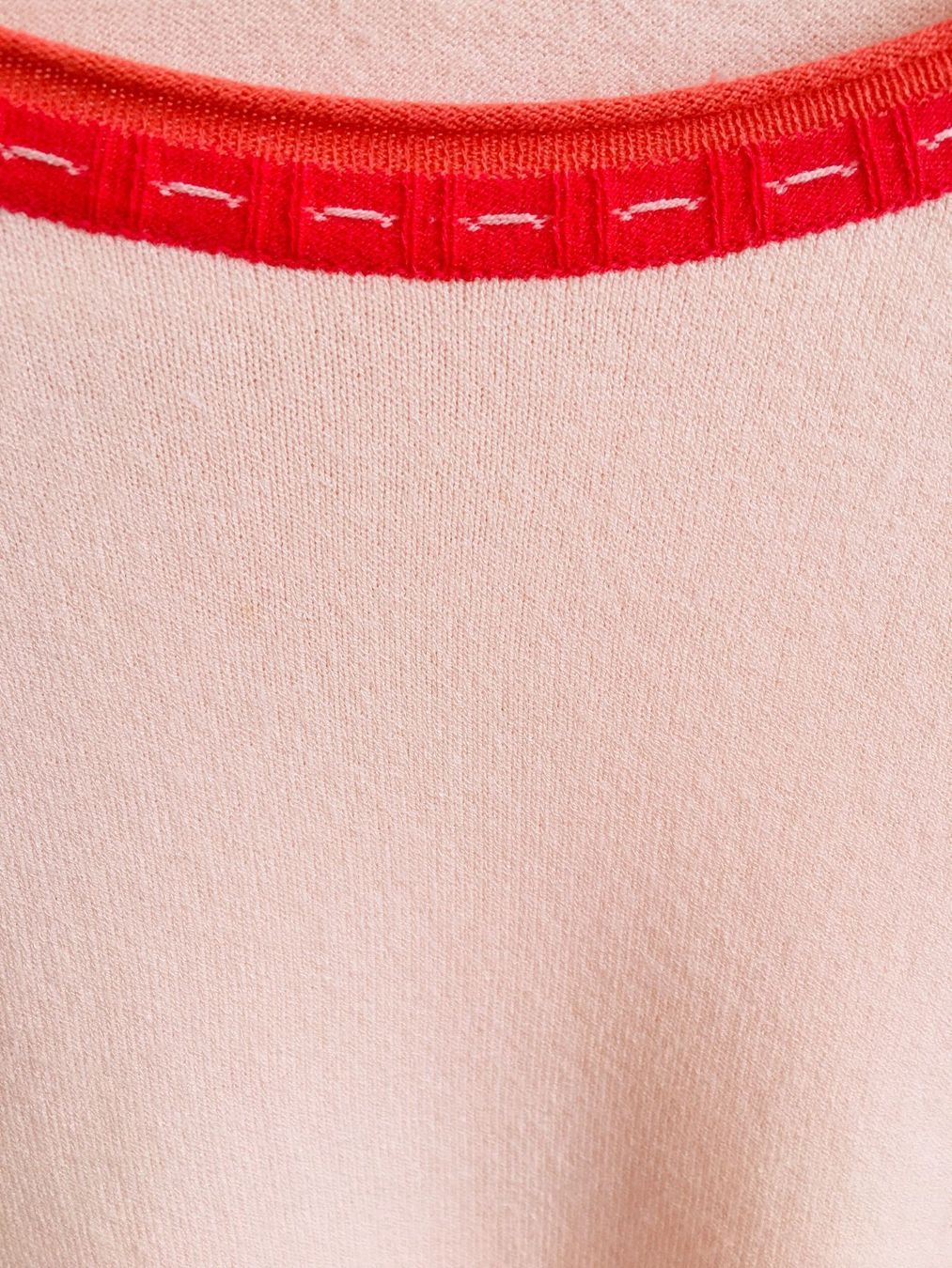 Maglioni & Felpe: Wunderschöner moderner edler zartrosa Kurzarmpullover – Usato da Bern venduto da Smile-2707 2
