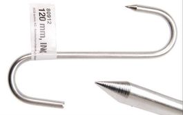 Universalhaken, Edelstahl, 120mm