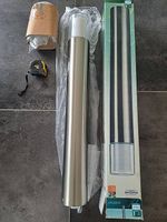 Ausenlampe Edelstahl 80x10cm