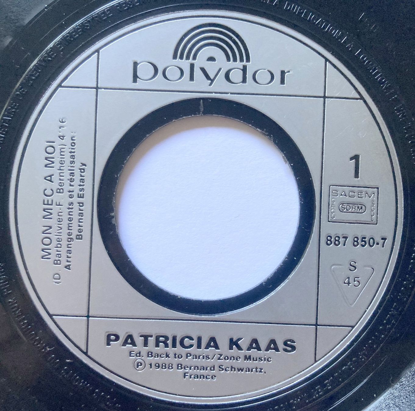Dischi in vinile: PATRICIA KAAS - MON MEC A MOI – Usato da Bottens venduto da hotter-than-hell 2