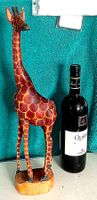 Giraffe aus Holz geschnitzt 45cm