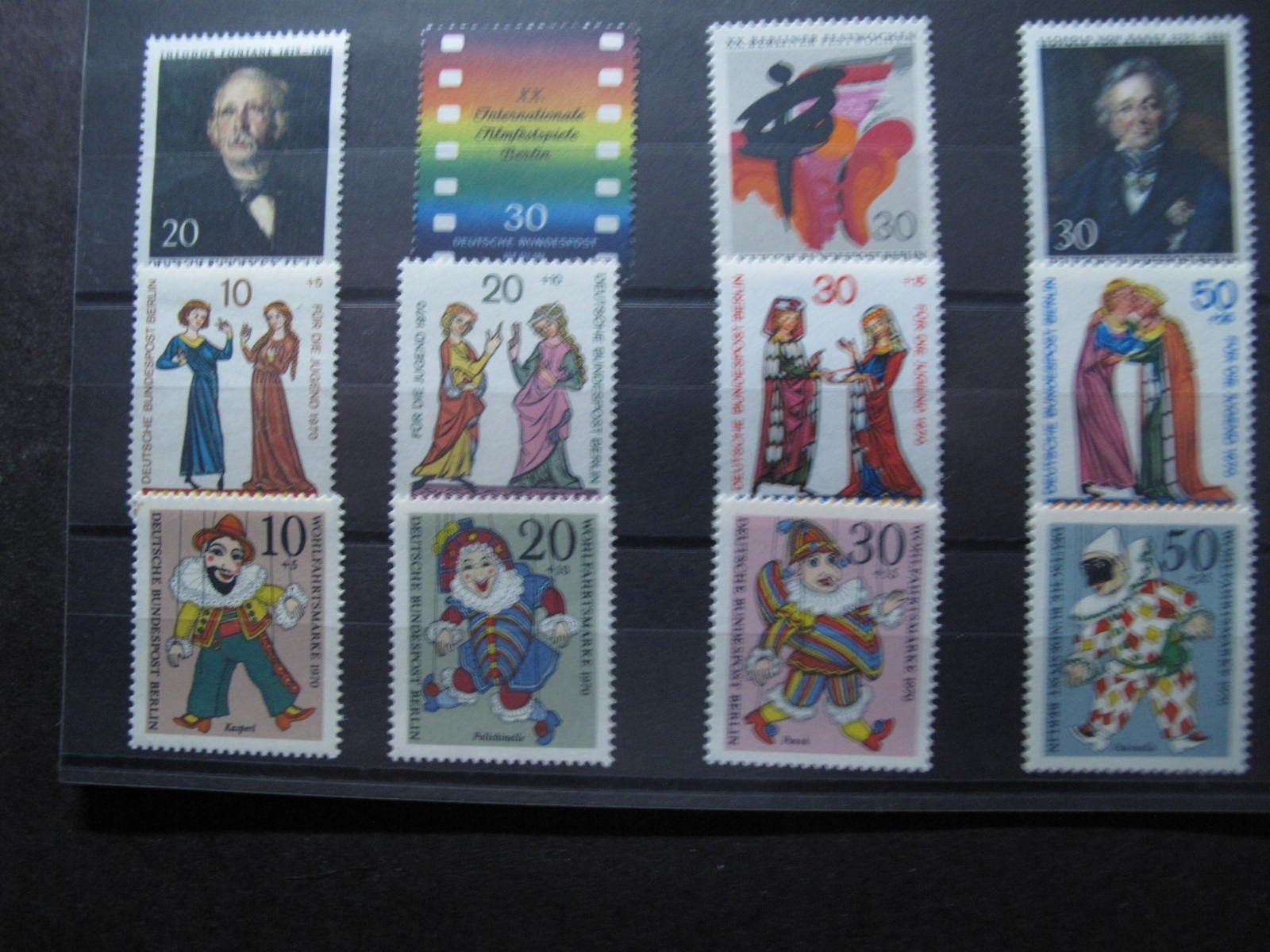 Alle Briefmarken: Berlin 1970 Jahresausgabe ** – Gebraucht aus Wil SG von fva01 1