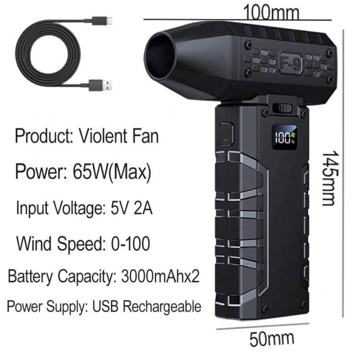 Ventilatori: Mini Turbo Gebläse F-9, starker Wind – Nuovo e nell'imballaggio originale da Emmenbrücke venduto da ShopDirect 7