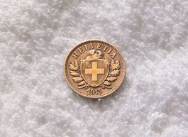 2 centimes/Rappen 1913