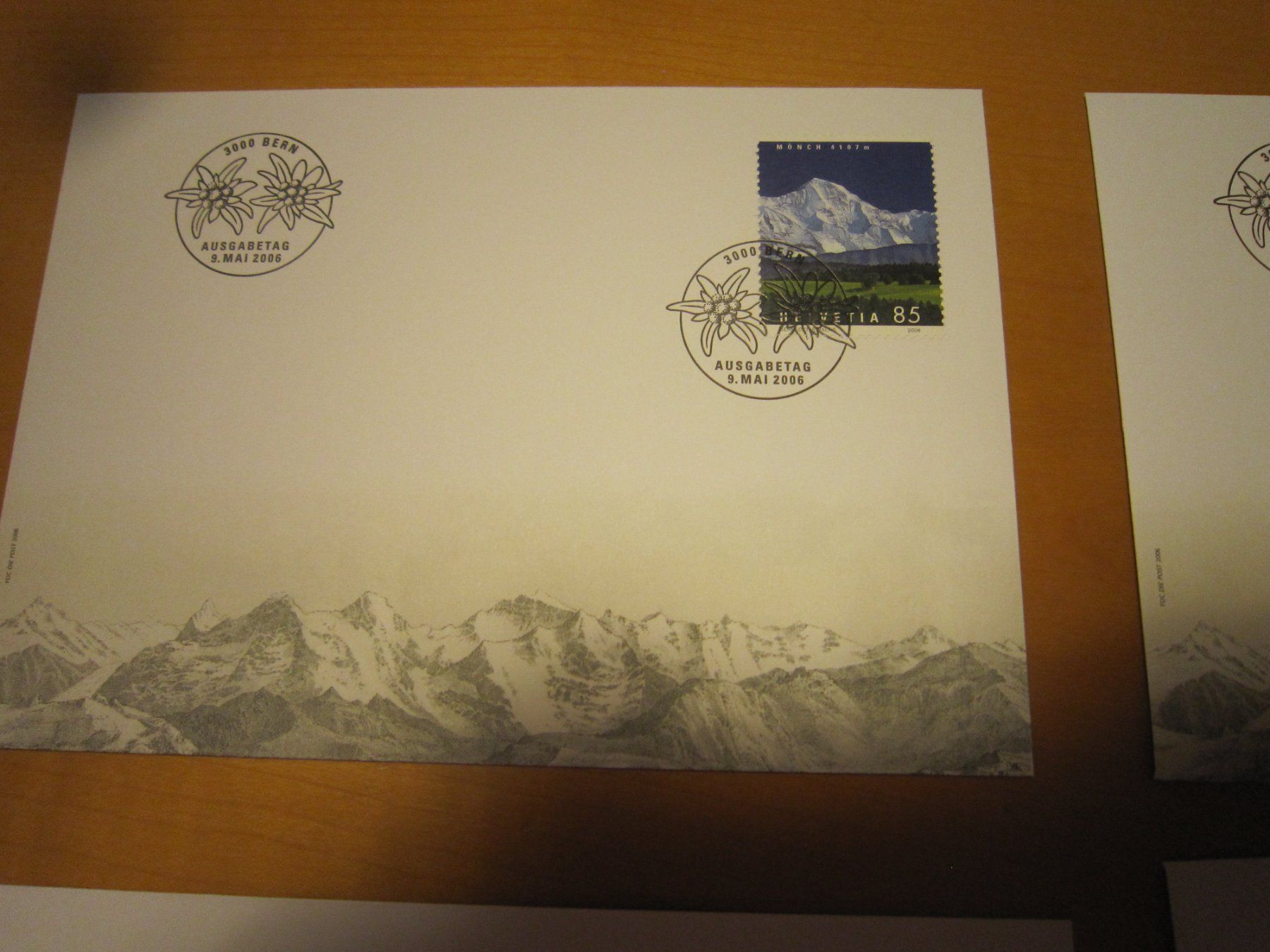 Alle Briefmarken: CH 2006 FDC Jungfrau Block 2 verschiden und einzeln – Gebraucht aus Gordola von Polentaefung 4