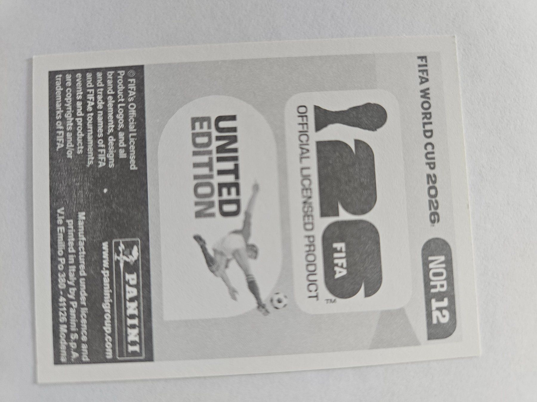 Panini Cartes à collectionner: NOR12 – D'occasion à Würenlingen par Dinli 1