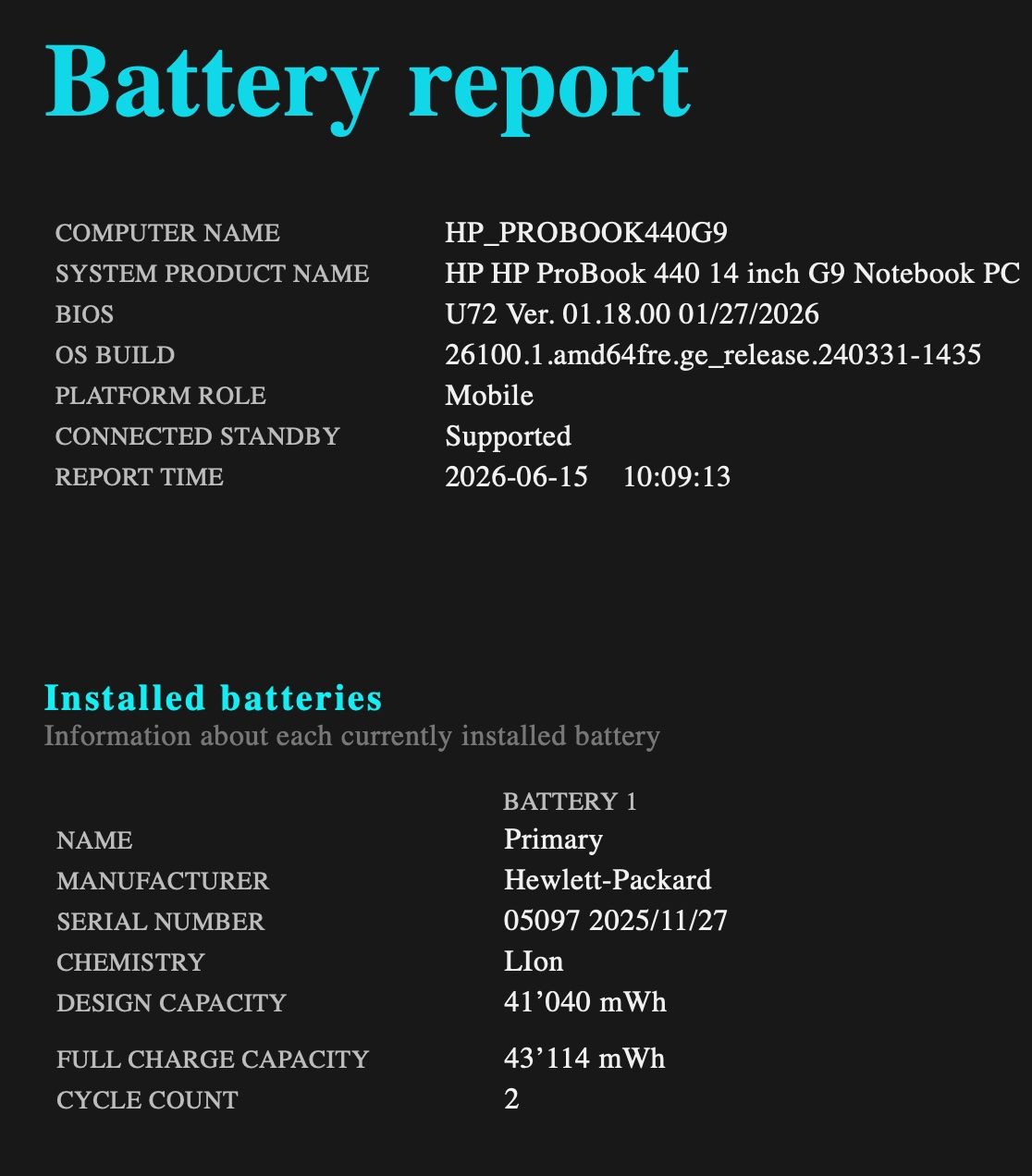 Hewlett Packard Portables: HP ProBook 440 G9 - i5 12. Gen. - 16 GB Ram - 256 GB SDD – D'occasion à Bern par Vogonen 8