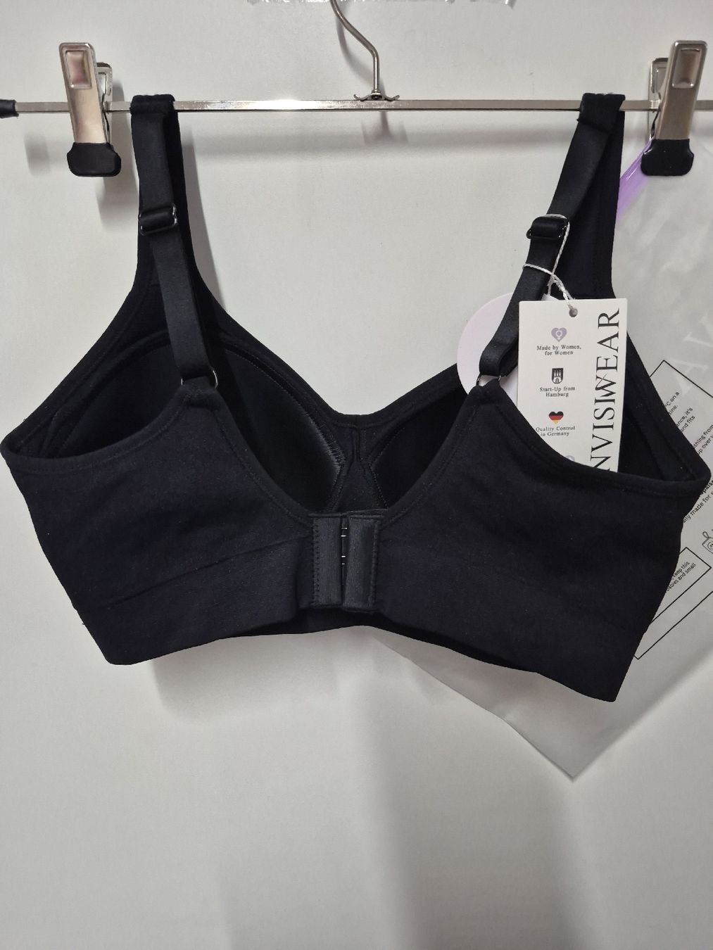 Altra biancheria intima: Invisiwear BH Gr.S, schwarz – Nuovo (secondo la descrizione) da Merligen venduto da muss_haben 1