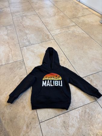 Cooler Malibu Hoodie Gr. 122/128 schwarz