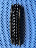 10 x Fleischmann 6036 Gebogen schinen R 738