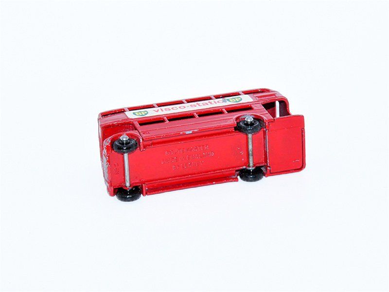 Matchbox Modellini d'auto: Matchbox Lesney AEC DOUBLE DECKER "VISCO STATIC" BUS No. 5B – Usato da Zufikon venduto da MatchboxCorner 2