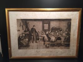 Albert Anker, "Eine Schule nach der...."