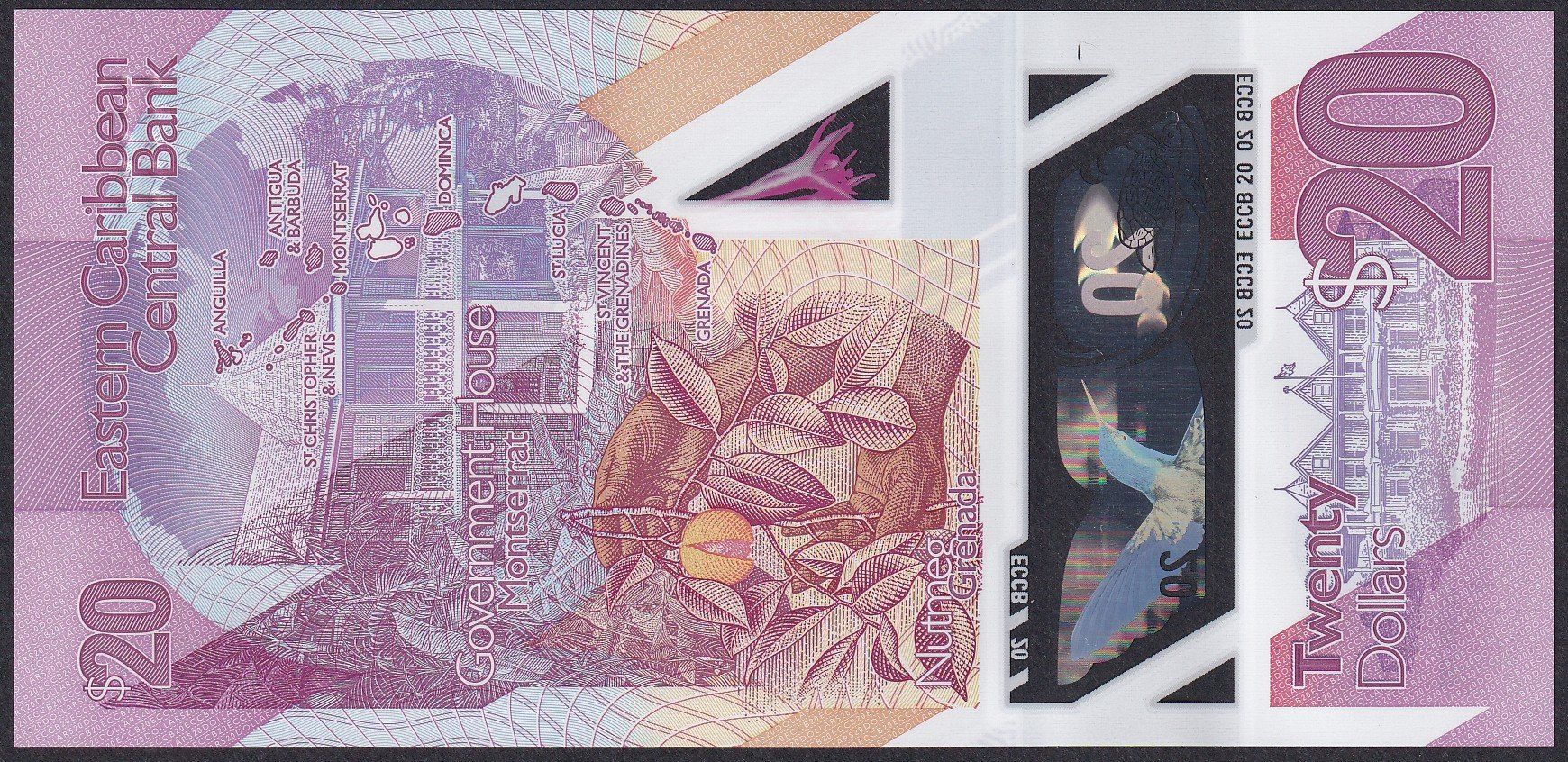 Banconote: East Caribbean States 20 Dollar UNC – Nuovo (secondo la descrizione) da Schliern b. Köniz venduto da pizzitaxi 1