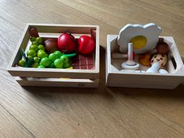 Esswaren aus Holz