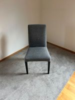 4x Stuhl Stoff grau guter Zustand