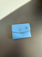 Louis Vuitton Portemonnaie Epi Leder blau gebraucht