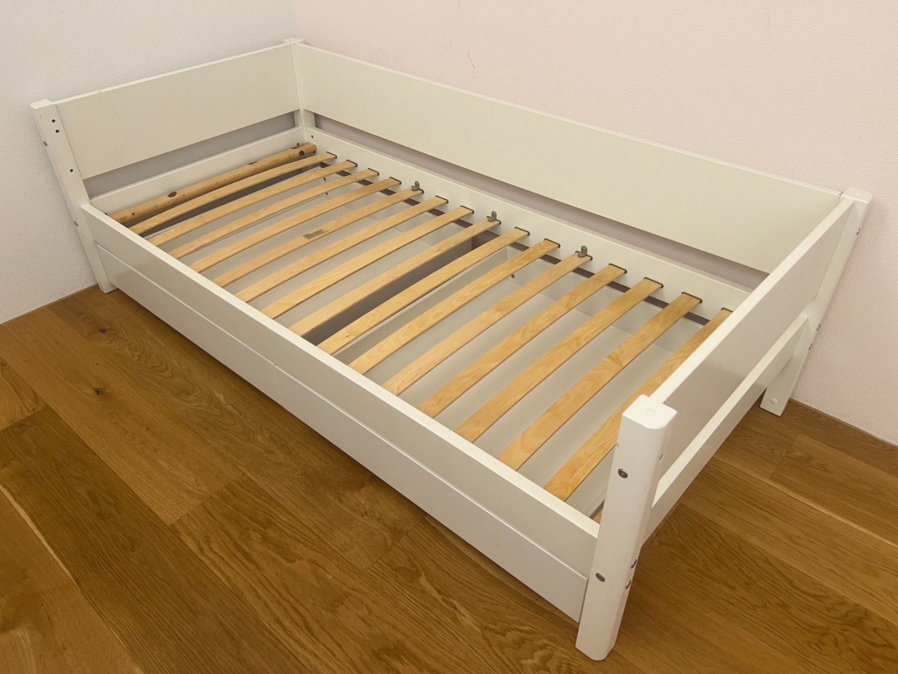 Flexa Letti: Flexa Einzelbett mit Schubladen, 90x200 cm, Weiß – Usato da Gerzensee venduto da rmoesch 2