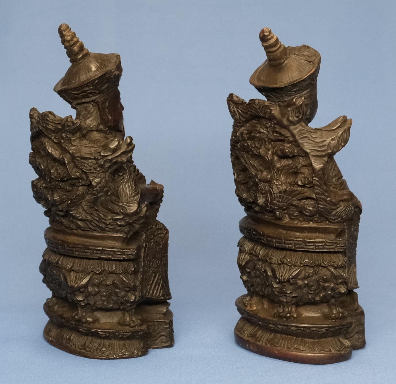 Figurines: 2 ältere chinesische Figuren Kaiserpaar – D'occasion à Zürich par Melody2000 4
