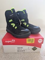 Superfit Winterstiefel Gore-Tex Schwarz/Gelb Grösse 31 NEU