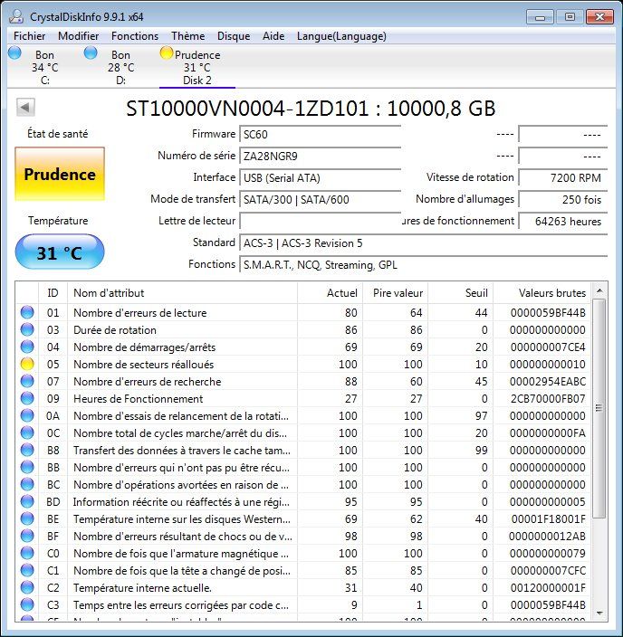 Harddisks: Seagate Iron Wolf Nas de 10TB – Gebraucht aus St-Maurice von hamster71 1