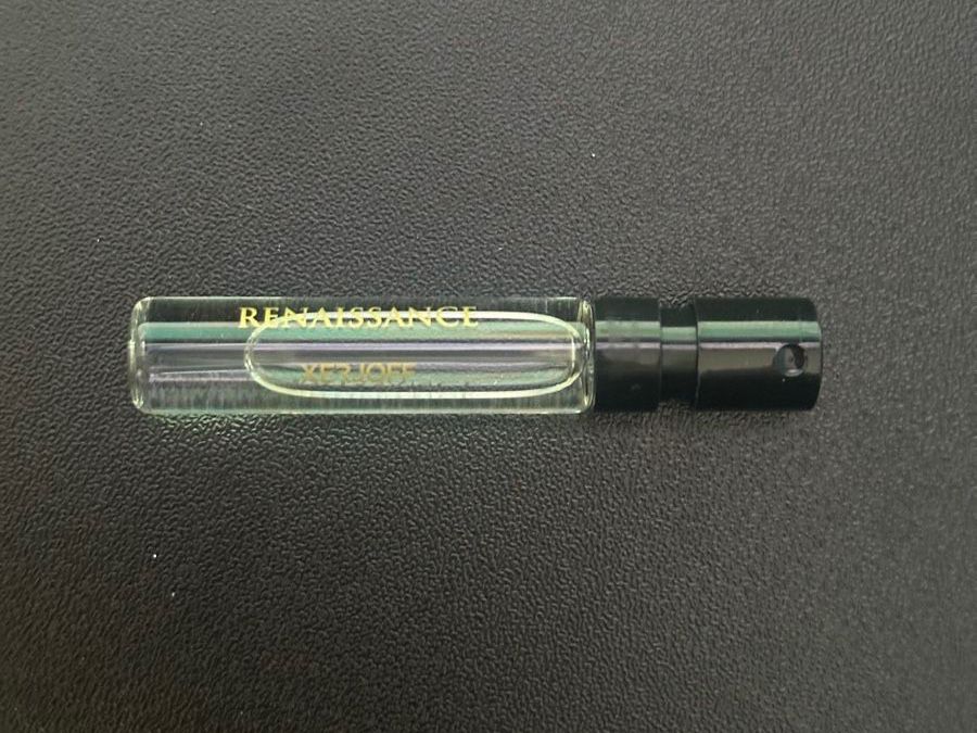 Xerjoff Profumi & Eau de Toilette: Xerjoff Renaissance - 2 ml Sample – Nuovo e nell'imballaggio originale da Chur venduto da dajan.17 1