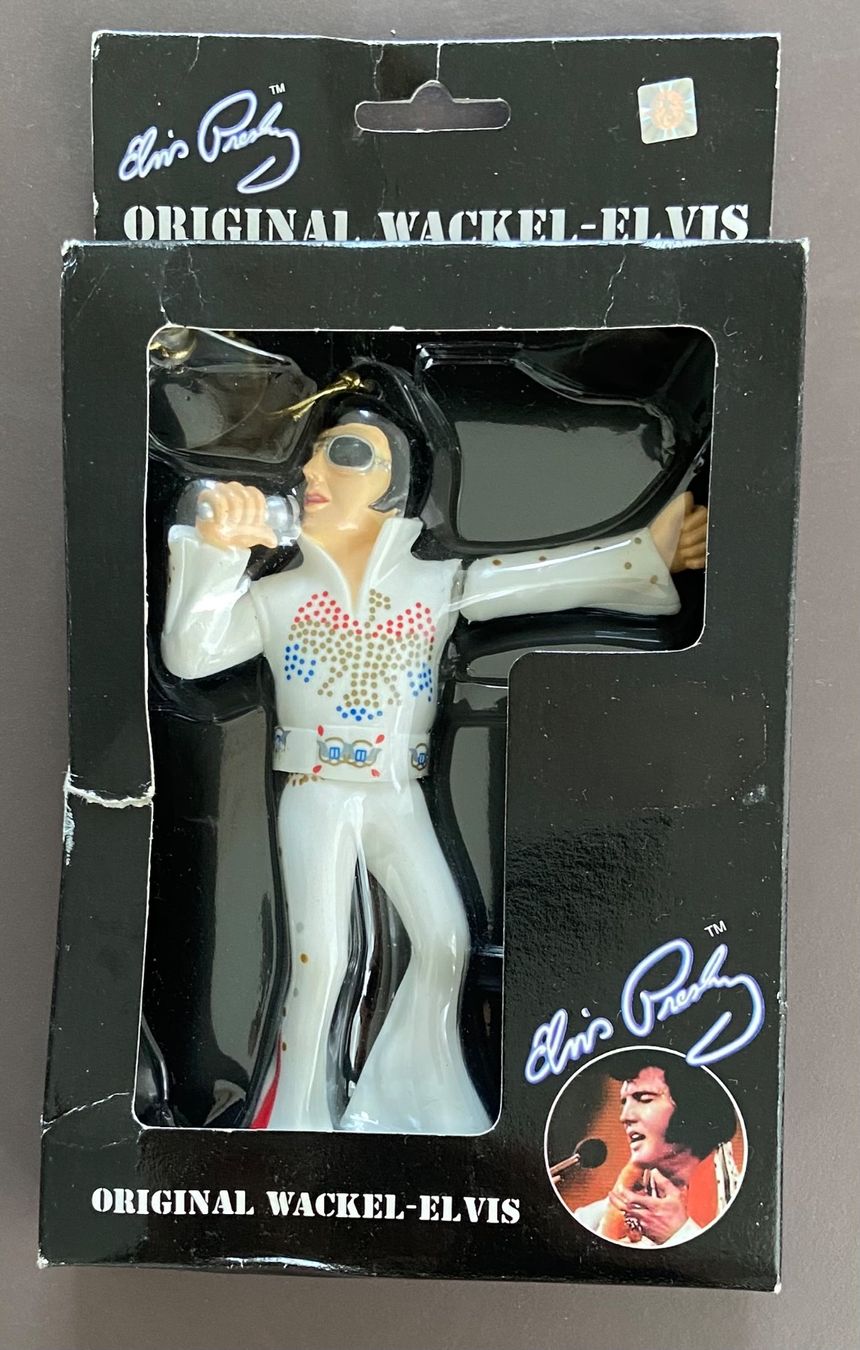 Statuette: Original Wackel-Elvis – Nuovo e nell'imballaggio originale da Zürich venduto da a75