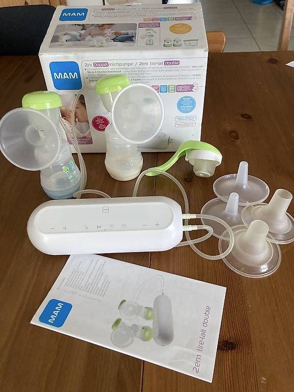 Stillzubehör: Tire-lait MAM double, utilisation électrique et manuelle – Gebraucht aus Cottens VD von galamba