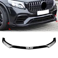 Frontspoiler Schwarz Hochglanz für DB GLC SUV X253