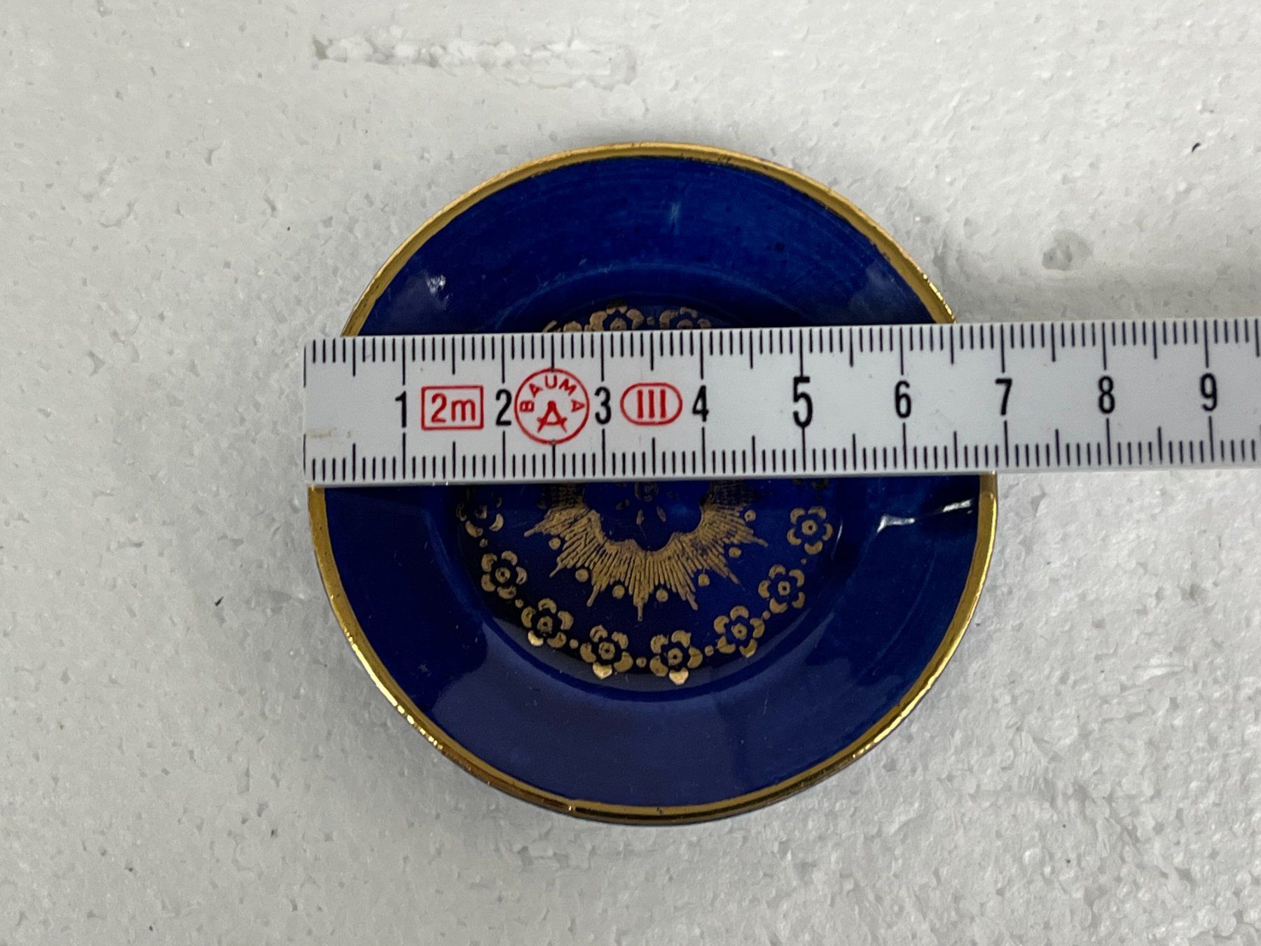 Teller: Porzellan Cobalt blauer Unterteller – Neu (gemäss Beschreibung) aus Mumpf von dadaboygugulini 2