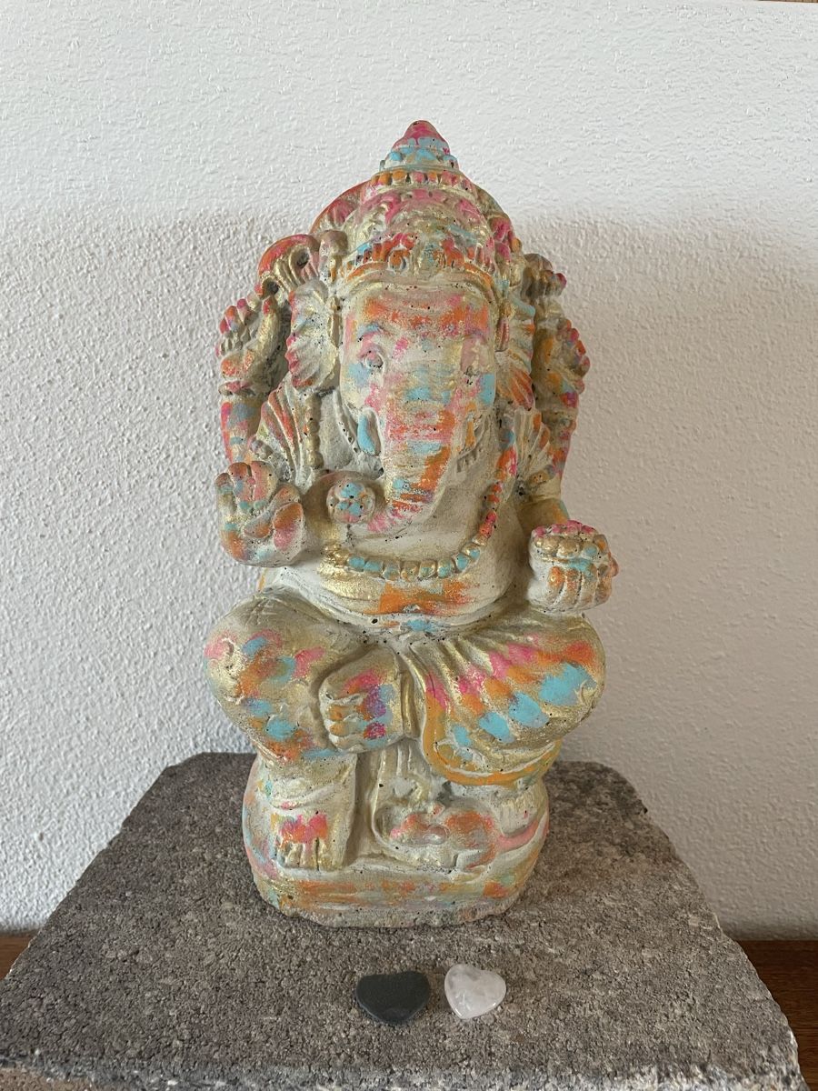 Sculture & Statue: Bunte Ganesha Figur – Usato da Ottoberg venduto da aci_lq2w
