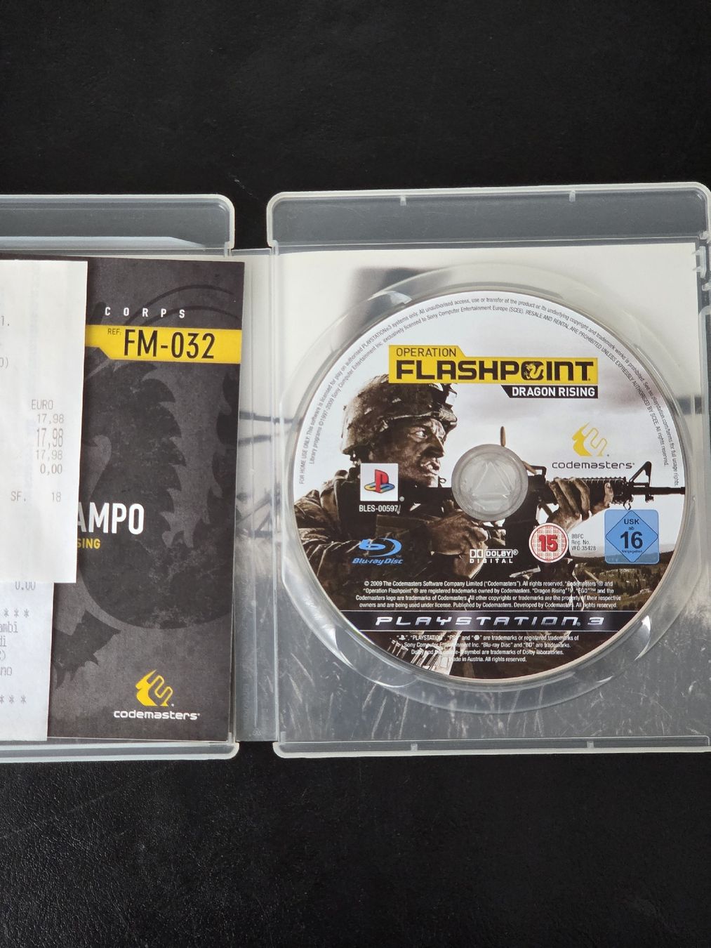 Sony Giochi: OPERATION FLASHPOINT: DRAGON RISING | PS3 – Usato da Bellinzona venduto da egemon 2