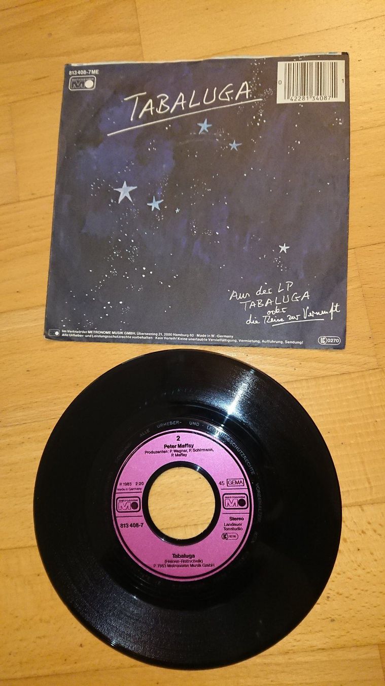 Vinyles: Peter Maffay - Nessaja - Single 1983 – D'occasion à Egg b. Zürich par orwell1984 1