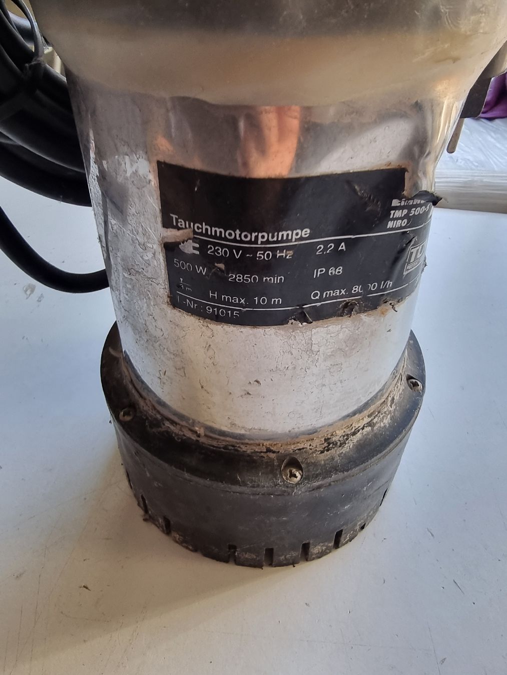 Pompes et pièces: Tauchpumpe Einhell Royal TMP  – D'occasion à WIL SG par Sprin319 1