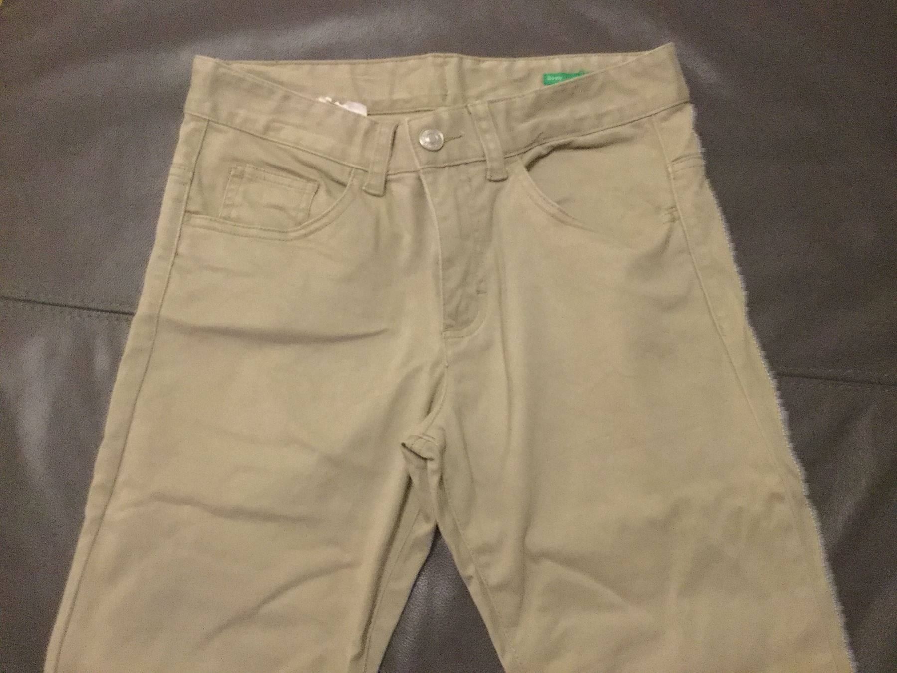 Benetton Pantaloni: Hose Skinny Stretch beige – Usato da Horw venduto da Benny017 1